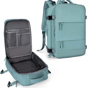 Travel Backpack For Women Men,Carry On Backpack,Hiking Backpack Waterproof Outdoor Sports Rucksack Casual Daypack Travel Essentials（Blue）